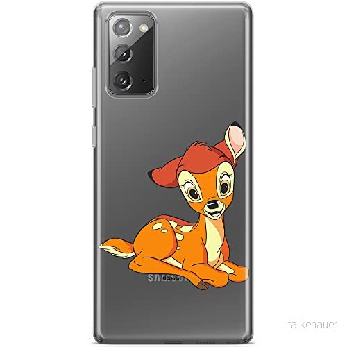 ERT GROUP mobiltelefonfodral för Samsung GALAXY NOTE 20 originalt och officiellt licensierat Disney mönster Bambi 016 optimalt anpassad till formen på mobiltelefonen, gedeeltelijk transparant 5905131165411