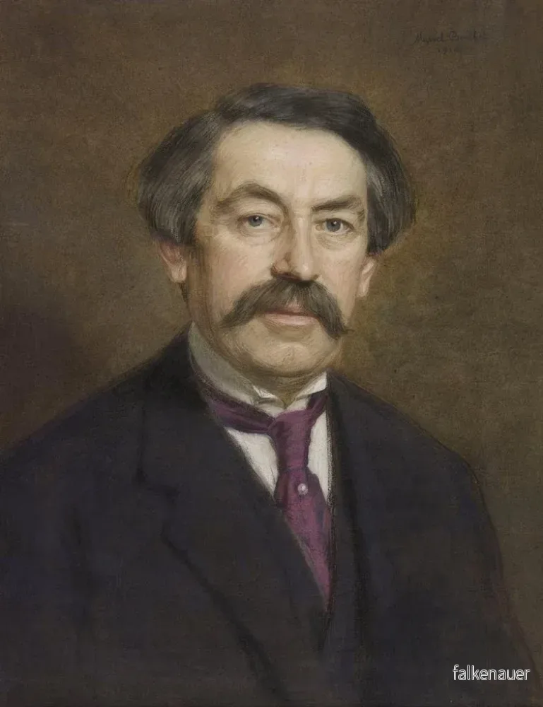Målning Aristide Briand 1862 - 1932 - Marcel Baschet | Konsttryck - Bild 2