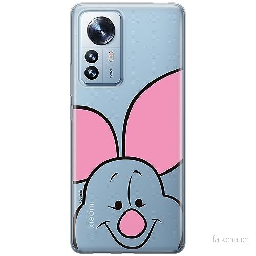 ERT GROUP mobiltelefonfodral för Xiaomi 12 PRO originalt och officiellt licensierat Disney mönster Winnie the Pooh & Friends 044 anpassad till formen på mobiltelefonen, gedeeltelijk transparant 5905795042561
