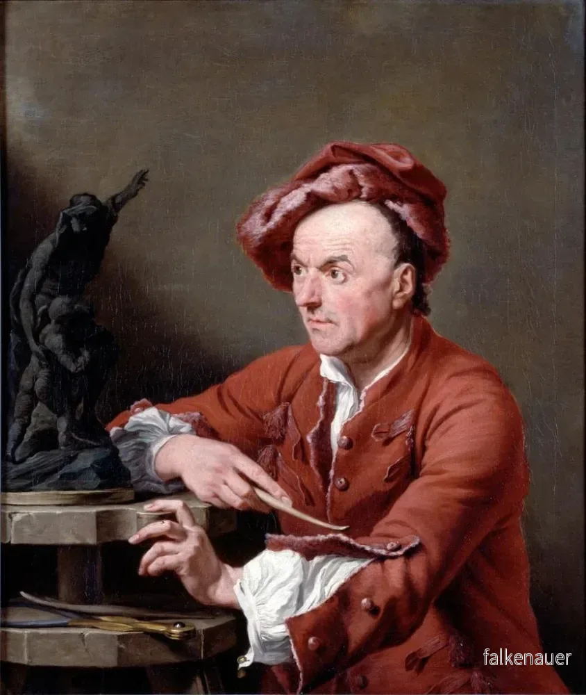 Målning Louis François Roubiliac - Andrea Soldi - Bild 2