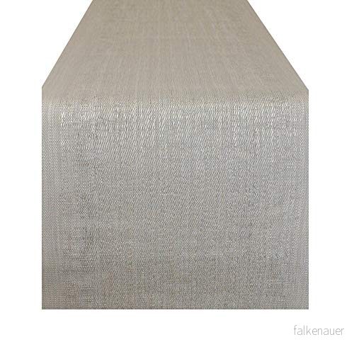 DII Everday, lätt att rengöra inomhus/utomhus vävd vinyl rymdfärgad bordslöpare, 13 x 72, grå 738215345226