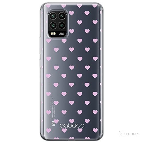 ERT GROUP mobiltelefonfodral för Xiaomi MI 10 LITE originalt och officiellt licensierat Babaco mönster Hearts 001 optimalt anpassad till formen på mobiltelefonen, gedeeltelijk transparant 5903537146393