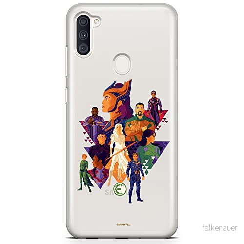 ERT GROUP mobiltelefonfodral för Samsung A03S originalt och officiellt licensierat Marvel mönster Eternals 007 optimalt anpassad till formen på mobiltelefonen, gedeeltelijk transparant 5904805115523