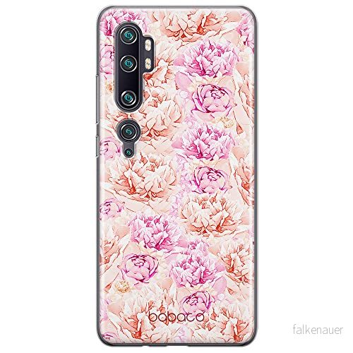 ERT GROUP mobiltelefonfodral för Xiaomi MI NOTE 10 / PRO originalt och officiellt licensierat Babaco mönster Flowers 004, fodral tillverkad av TPU plast 5904805381782