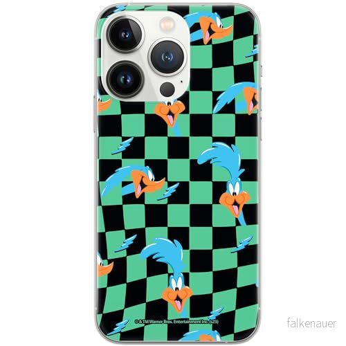 ERT GROUP mobiltelefonfodral för Iphone 13 PRO originalt och officiellt licensierat Looney Tunes mönster Roadrunner 005 anpassad till formen på mobiltelefonen, fodral tillverkad av TPU plast 5905795127886