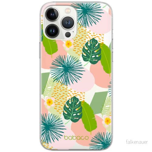 ERT GROUP mobiltelefonfodral för Samsung S10 Lite/A91 originalt och officiellt licensierat Babaco mönster Plants 012 Vit optimalt anpassad till formen på mobiltelefonen, gedeeltelijk transparant 5903932577853