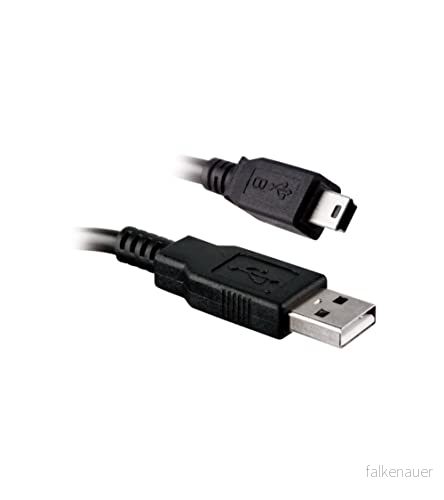 APM 570308 USB kabel 2.0 A/Mini hane/hane 1,80 m svart 3552725703089