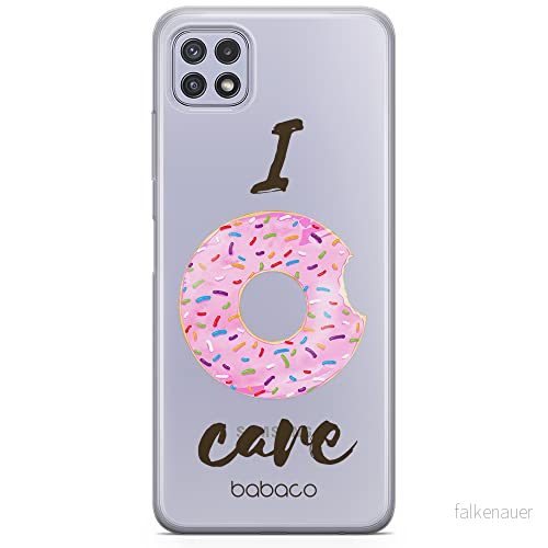 ERT GROUP mobiltelefonfodral för Samsung A22 5G originalt och officiellt licensierat Babaco mönster Donut 001 optimalt anpassad till formen på mobiltelefonen, gedeeltelijk transparant 5904805405853