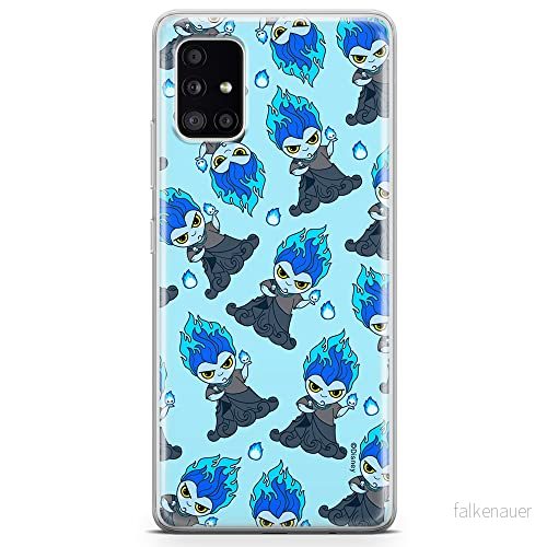ERT GROUP mobiltelefonfodral för Samsung A51 originalt och officiellt licensierat Disney mönster Hades 002 optimalt anpassad till formen på mobiltelefonen, fodral tillverkad av TPU plast 5905131421074