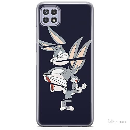 ERT GROUP mobiltelefonfodral för Samsung A22 5G originalt och officiellt licensierat Looney Tunes mönster Bugs 008 optimalt anpassad till formen på mobiltelefonen, fodral tillverkad av TPU plast 5903932807042