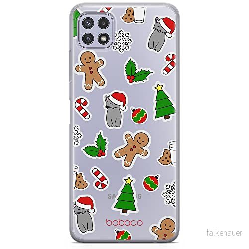 ERT GROUP mobiltelefonfodral för Samsung A22 5G originalt och officiellt licensierat Babaco mönster Winter 006 optimalt anpassad till formen på mobiltelefonen, gedeeltelijk transparant 5903932805253