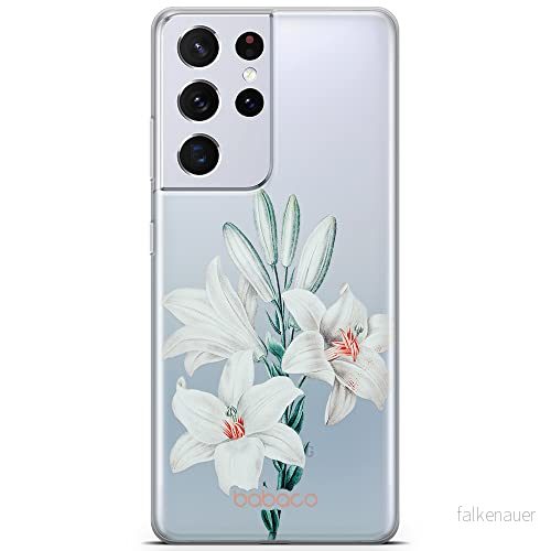 ERT GROUP mobiltelefonfodral för Samsung S21 ULTRA originalt och officiellt licensierat Babaco mönster Flowers 039 optimalt anpassad till formen på mobiltelefonen, gedeeltelijk transparant 5905131308412