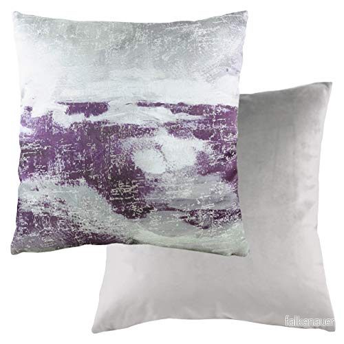 Evans Lichfield Landskap kuddfodral, stål/lila, 43 x cm 5025532534033