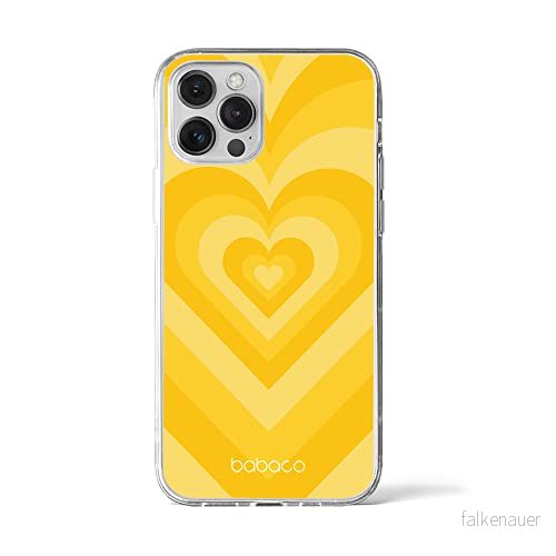 ERT GROUP mobiltelefonfodral för Iphone 12 PRO MAX originalt och officiellt licensierat Babaco mönster Hearts 007 optimalt anpassad till formen på mobiltelefonen, fodral tillverkad av TPU plast 5904805674754