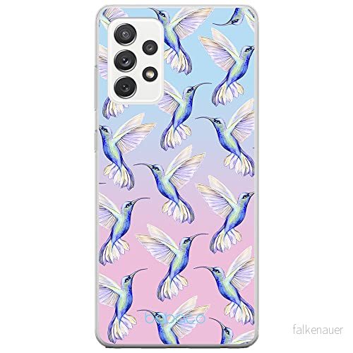 ERT GROUP mobiltelefonfodral för Samsung A52 5G / LTE 4G A52S originalt och officiellt licensierat Babaco mönster Hummingbird 002, fodral tillverkad av TPU plast 5903040062227