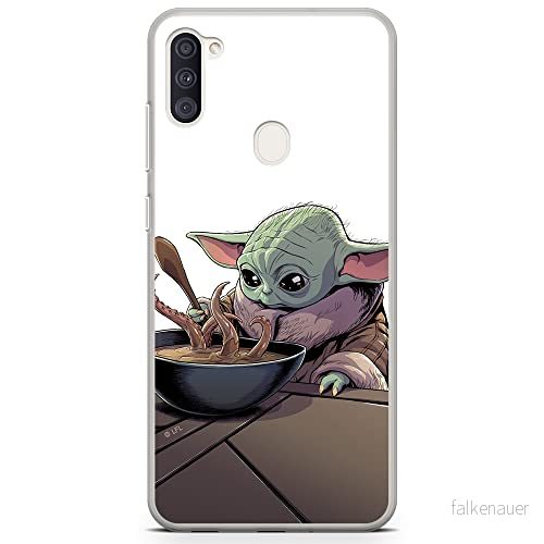 ERT GROUP mobiltelefonfodral för Samsung A03S originalt och officiellt licensierat Star Wars mönster Baby Yoda 027 optimalt anpassad till formen på mobiltelefonen, fodral tillverkad av TPU plast 5904805092008
