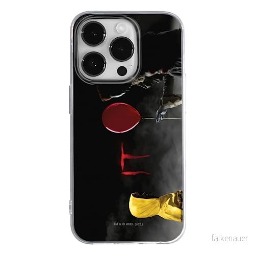 ERT GROUP mobiltelefonfodral för Iphone 14 PRO originalt och officiellt licensierat Horror mönster It 008 optimalt anpassad till formen på mobiltelefonen, fodral tillverkad av TPU plast 5905131964328