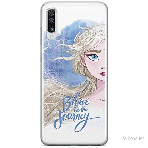 ERT GROUP mobiltelefonfodral för Samsung A70 originalt och officiellt licensierat Disney mönster Elsa 015 optimalt anpassad till formen på mobiltelefonen, fodral tillverkad av TPU plast 5903537027210