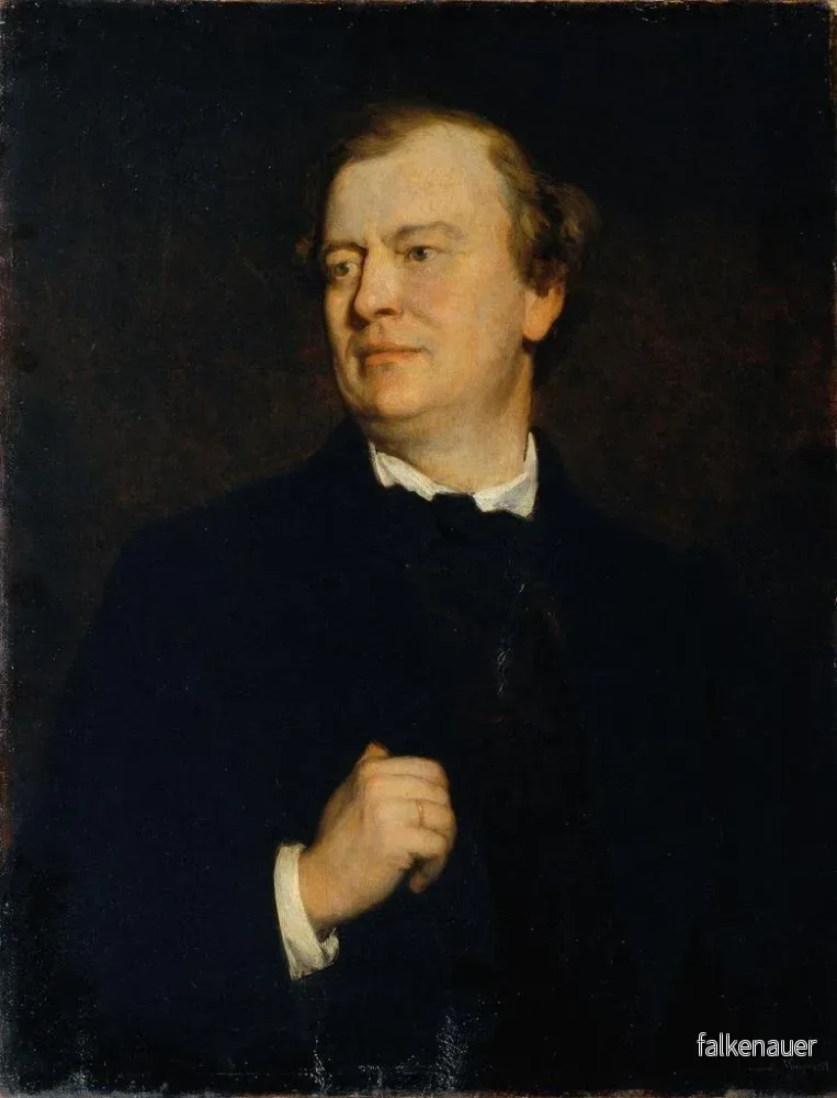 Målning av skådespelaren Julius Findeisen - August Georg Mayer - Bild 2
