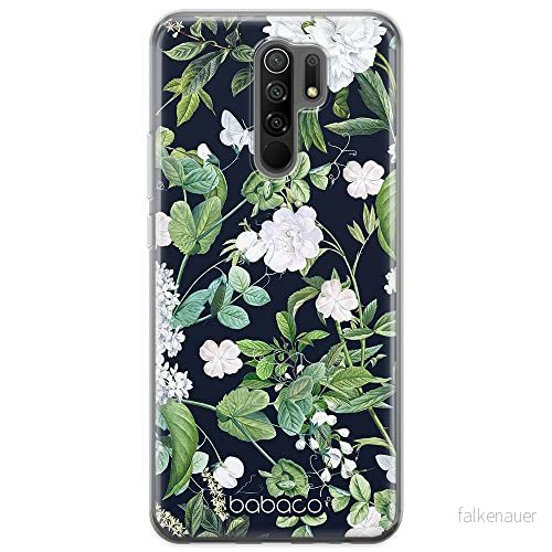 ERT GROUP mobiltelefonfodral för Xiaomi REDMI 9 originalt och officiellt licensierat Babaco mönster Flowers 034 optimalt anpassad till formen på mobiltelefonen, fodral tillverkad av TPU plast 5905131290267