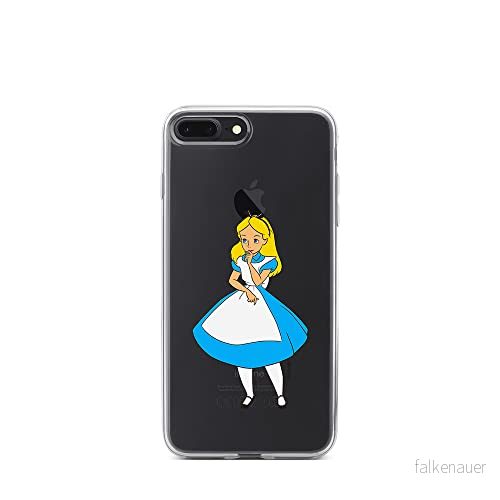 ERT GROUP mobiltelefonfodral för Iphone 7 PLUS/ 8 PLUS originalt och officiellt licensierat Disney mönster Alice 010 optimalt anpassad till formen på mobiltelefonen, gedeeltelijk transparant 5905131193551