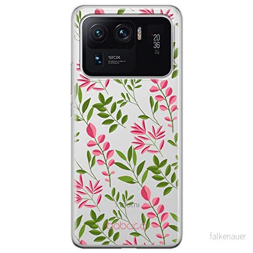 ERT GROUP mobiltelefonfodral för Xiaomi MI 11 ULTRA originalt och officiellt licensierat Babaco mönster Plants 013 optimalt anpassad till formen på mobiltelefonen, gedeeltelijk transparant 5903932716474