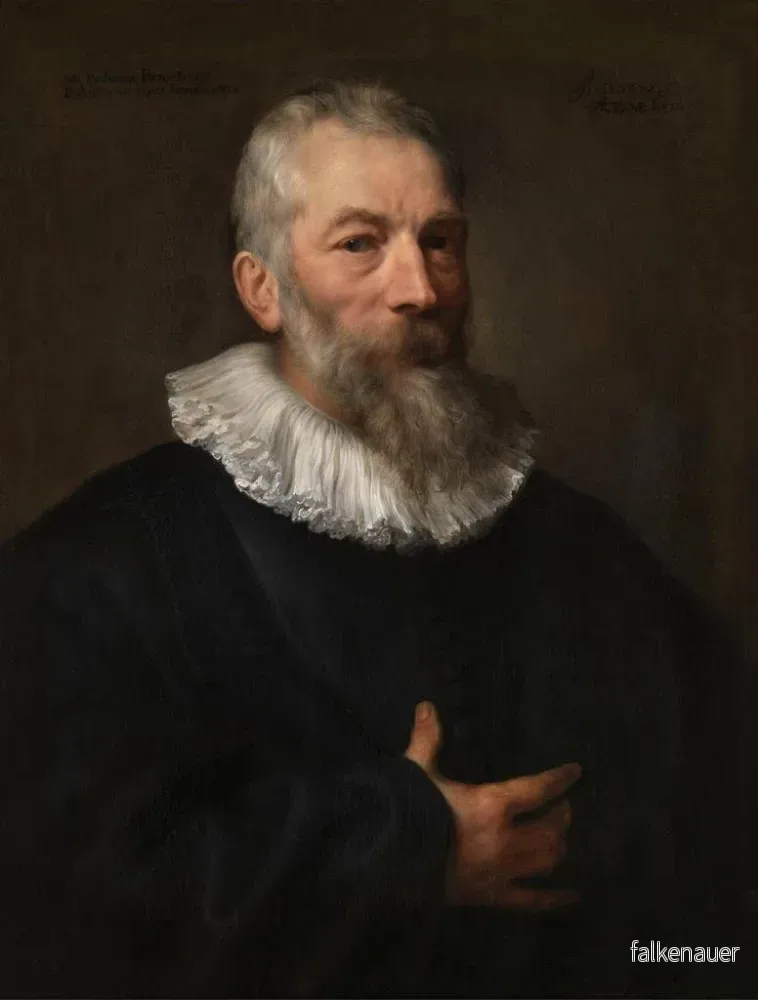 Målning Le peintre Marten Pepijn - Antoine van Dyck | Konsttryck - Bild 2