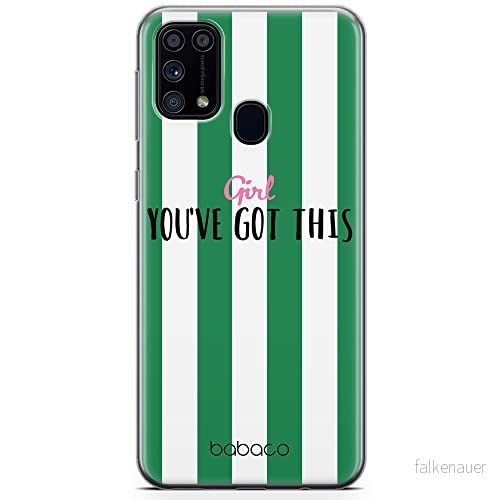 ERT GROUP mobiltelefonfodral för Samsung M31 originalt och officiellt licensierat Babaco mönster Positive vibes 004 optimalt anpassad till formen på mobiltelefonen, fodral tillverkad av TPU plast 5903932953626