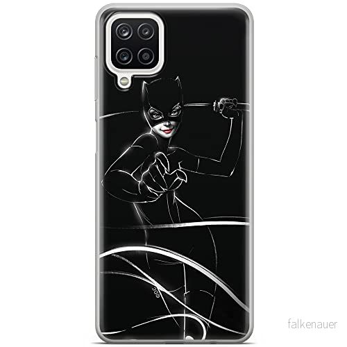 ERT GROUP mobiltelefonfodral för Samsung A12 / M12 originalt och officiellt licensierat DC mönster Catwoman 003 optimalt anpassad till formen på mobiltelefonen, fodral tillverkad av TPU plast 5903040104941