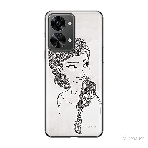 ERT GROUP mobiltelefonfodral för Oneplus NORD 2T 5G originalt och officiellt licensierat Disney mönster Elsa 009 optimalt anpassad till formen på mobiltelefonen, fodral tillverkad av TPU plast 5905511279578