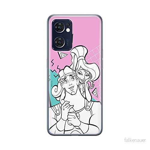 ERT GROUP mobiltelefonfodral för Oppo RENO 7 5G originalt och officiellt licensierat Disney mönster Hercules 002 optimalt anpassad till formen på mobiltelefonen, fodral tillverkad av TPU plast 5905511303457
