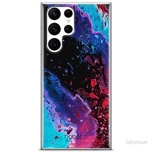 ERT GROUP mobiltelefonfodral för Samsung S22 ULTRA originalt och officiellt licensierat Babaco mönster Abstract 016 optimalt anpassad till formen på mobiltelefonen, fodral tillverkad av TPU plast 5904805277825