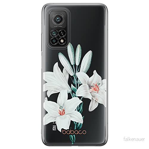 ERT GROUP mobiltelefonfodral för Xiaomi MI 10T 5G / PRO originalt och officiellt licensierat Babaco mönster Flowers 039 anpassad till formen på mobiltelefonen, gedeeltelijk transparant 5905131308443