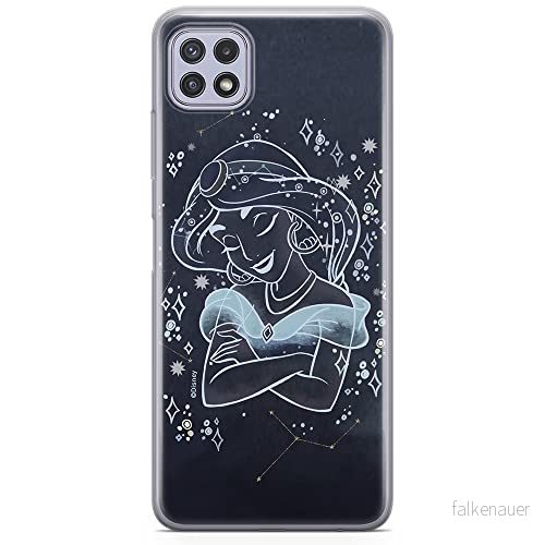 ERT GROUP mobiltelefonfodral för Samsung A22 5G originalt och officiellt licensierat Disney mönster Jasmine 007 optimalt anpassad till formen på mobiltelefonen, fodral tillverkad av TPU plast 5903932824674