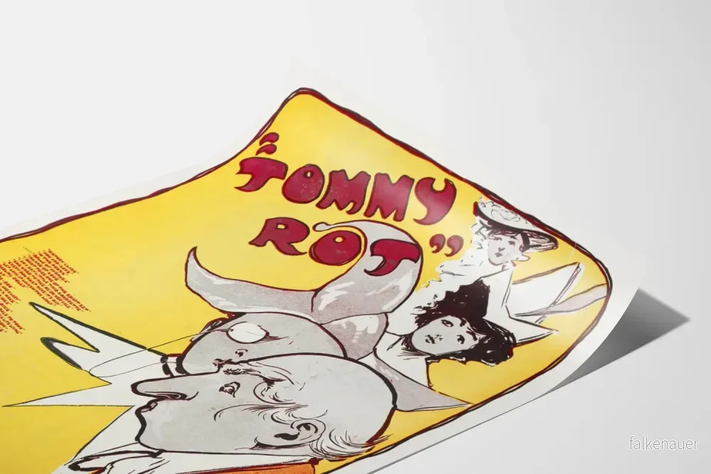Vintageposter 'Tommy Rot' i art déco-stil - Bild 3