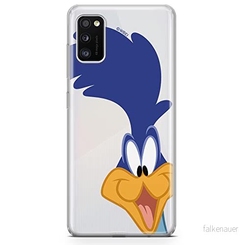 ERT GROUP mobiltelefonfodral för Samsung A41 originalt och officiellt licensierat Looney Tunes mönster Road Runner 001 optimalt anpassad till formen på mobiltelefonen, gedeeltelijk transparant 5903537533940