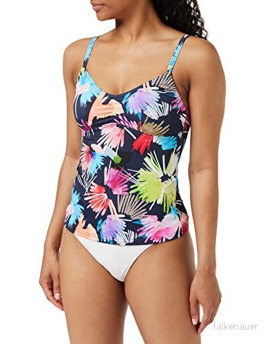 Firefly Mea Bikinitopp Navy Dark/Flower 38B 4025931530613