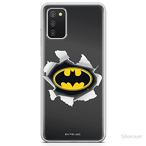 ERT GROUP mobiltelefonfodral för Samsung A03S originalt och officiellt licensierat DC mönster Batman 059 optimalt anpassad till formen på mobiltelefonen, fodral tillverkad av TPU plast 5905131536136