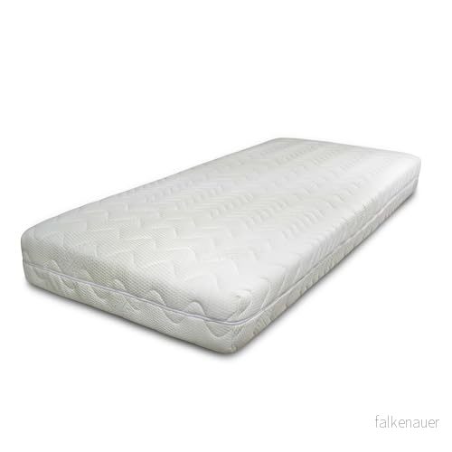 BONEX Högkvalitativt madrasskydd aloe vera 80 x 200 cm, 1315 cm högt, med dragkedja, komfort, madrasser, total storlek, 13 15 dubbel duk, allergiker lämplig för 60 grader, 8595587602454