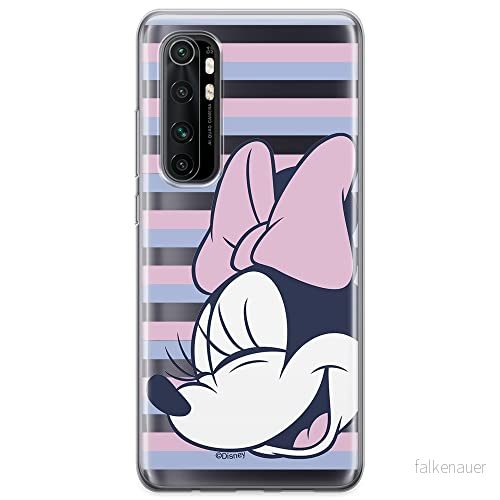 ERT GROUP mobiltelefonfodral för Xiaomi MI NOTE 10 Lite originalt och officiellt licensierat Disney mönster Minnie 022 optimalt anpassad till formen på mobiltelefonen, gedeeltelijk transparant 5904805587122