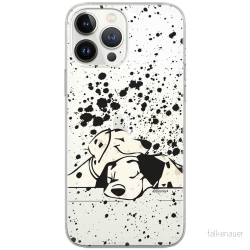 ERT GROUP mobiltelefonfodral för Iphone 13 PRO MAX originalt och officiellt licensierat Disney mönster Dalmatian 003 Vit optimalt anpassad till formen på mobiltelefonen, gedeeltelijk transparant 5903932862447