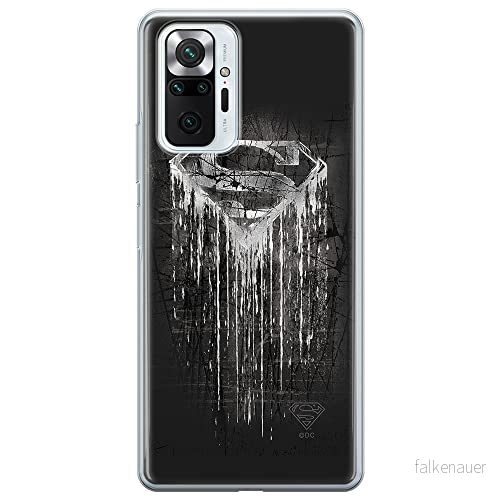 ERT GROUP mobiltelefonfodral för Xiaomi REDMI NOTE 10 PRO originalt och officiellt licensierat DC mönster Superman 003 optimalt anpassad till formen på mobiltelefonen, fodral tillverkad av TPU plast 5903932816136