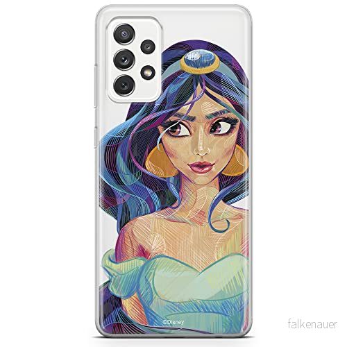 ERT GROUP mobiltelefonfodral för Samsung A73 5G originalt och officiellt licensierat Disney mönster Jasmine 002 optimalt anpassad till formen på mobiltelefonen, gedeeltelijk transparant 5904805520648