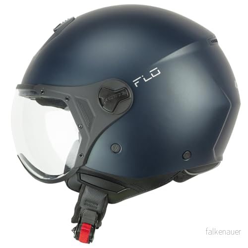 CGM Öppen ansiktshjälm, 167A FLO MONO Formad Satinolja, L (59cm) 8056893593688