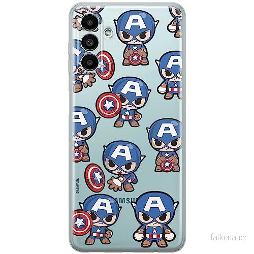ERT GROUP mobiltelefonfodral för Samsung A13 5G/A04S originalt och officiellt licensierat Marvel mönster Captain America 029 optimalt anpassad till formen på mobiltelefonen, gedeeltelijk transparant 5904805574016