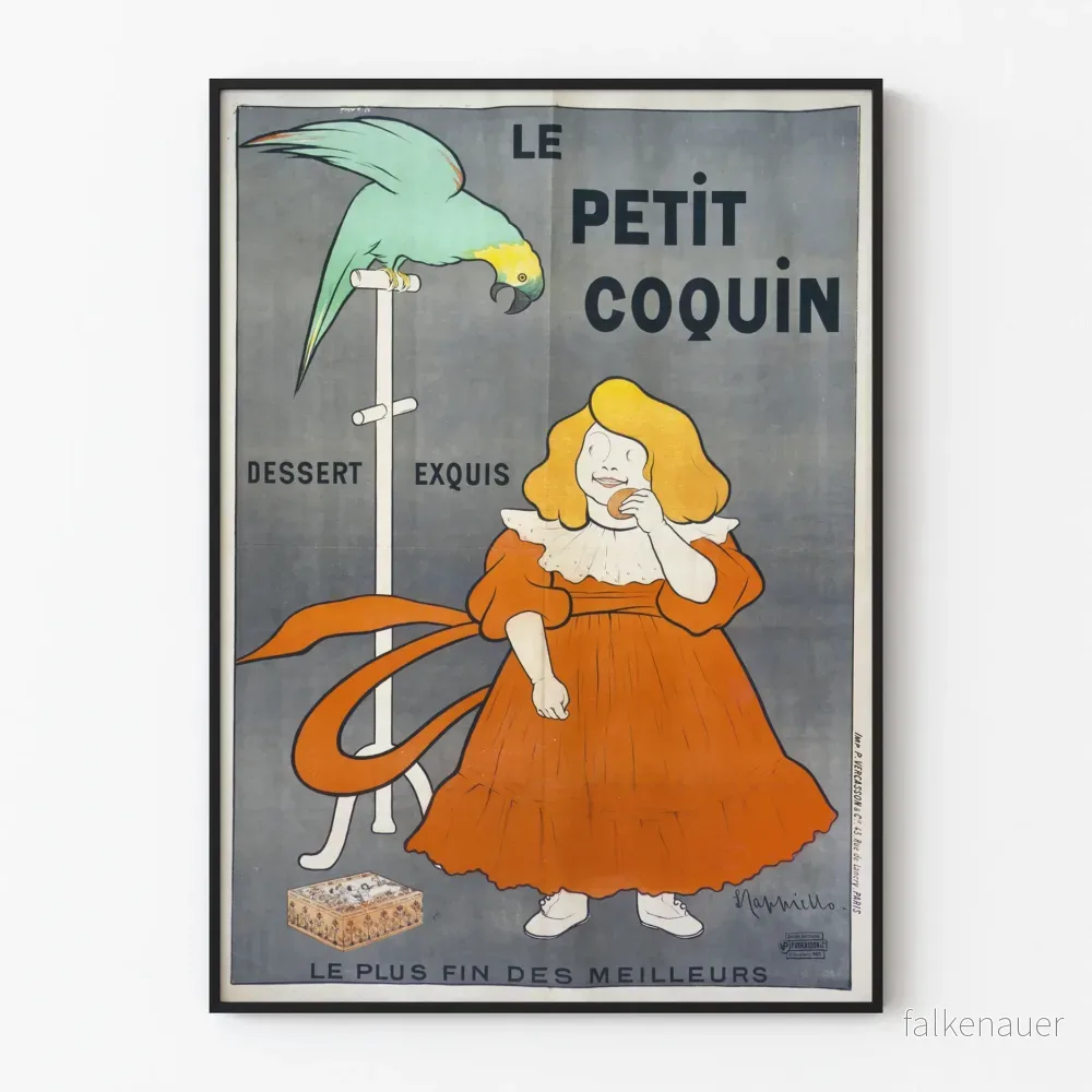 Vintageposter Le Petit Coquin - Gofull väggdekoration
