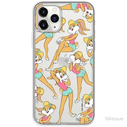 ERT GROUP mobiltelefonfodral för Iphone 11 PRO MAX originalt och officiellt licensierat Looney Tunes mönster Lola 003 optimalt anpassad till formen på mobiltelefonen, gedeeltelijk transparant 5905511638399