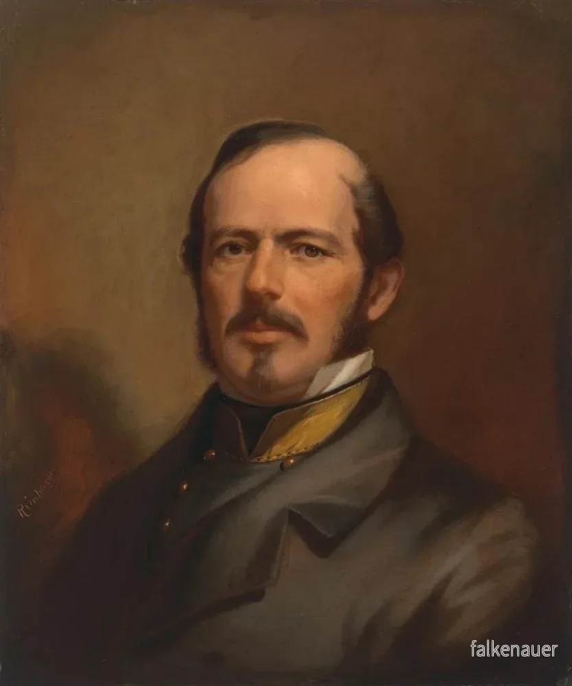 Målning Joseph Eggleston Johnston - Benjamin Franklin Reinhart | Konsttryck - Bild 2