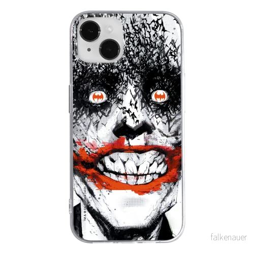ERT GROUP mobiltelefonfodral för Apple Iphone 14 originalt och officiellt licensierat DC mönster Joker 007 optimalt anpassad till formen på mobiltelefonen, fodral tillverkad av TPU plast 5905131876942
