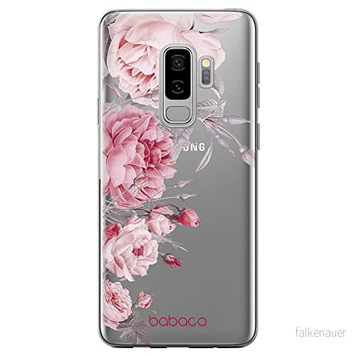 ERT GROUP mobiltelefonfodral för Samsung S9 PLUS originalt och officiellt licensierat Babaco mönster Flowers 059 optimalt anpassad till formen på mobiltelefonen, gedeeltelijk transparant 5905131372598